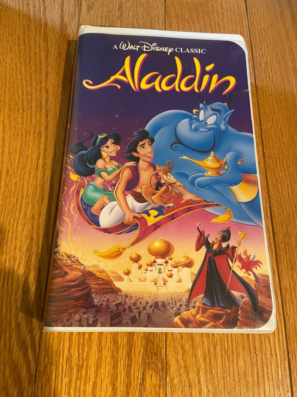 Walt Disney Aladdin VHS Tape Diamond Series